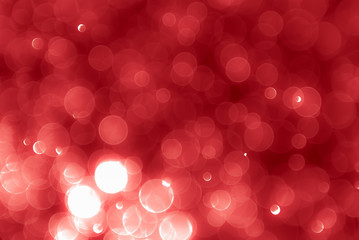 Abstract red background with bokeh, bokeh background, sparkle bokeh background