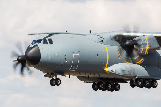 Airbus EC-400 Atlas pictured at the 2018 Royal International Air Tattoo at RAF Fairford in Gloucestershire.
