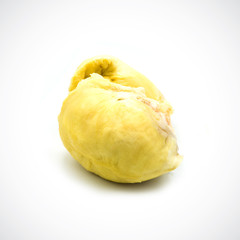 durian fruit on the White Blackground