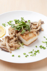 豆腐のステーキ