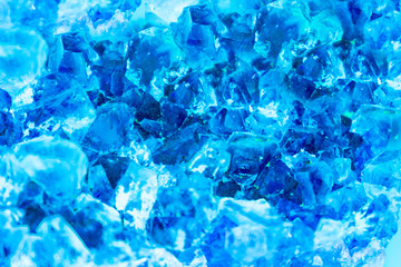 Background made of mineral. Amethyst crystal surface, close up