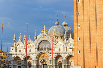Fototapeta na wymiar Basilica called 'San Marco' in Venice, 