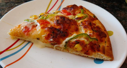 pizza pie on a plate