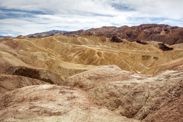 Zabriskie Point in Death Valley National Park in California, USA