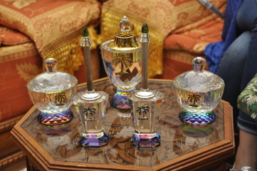 traditional Moroccan Wedding.Wedding Moroccan Henna. Translation:tarik end fatima zohra