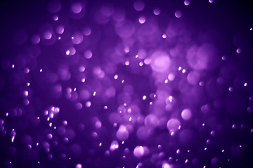 Bokeh purple proton background abstract