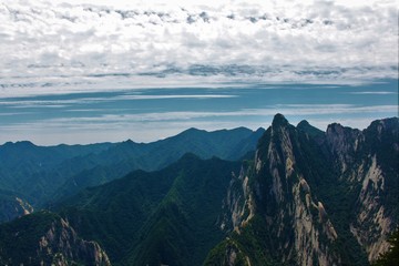 Fototapeta na wymiar Chinese mountains 