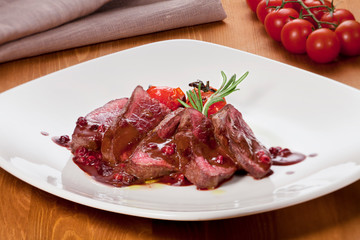 meat with tomatoes