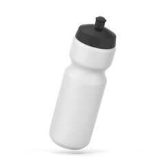 Water bottle for sport mockup