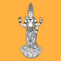 Vishnu Drawing Photos Royalty Free Images Graphics Vectors Videos Adobe Stock