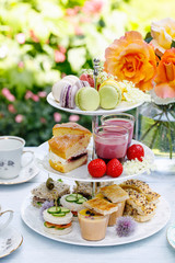 Afternoon tea in the garden