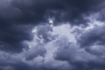 Fototapeta premium Epic Storm sky, dark clouds background texture