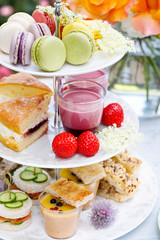 Afternoon tea in the garden