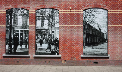 Netherlands. Old photographes in a new building.