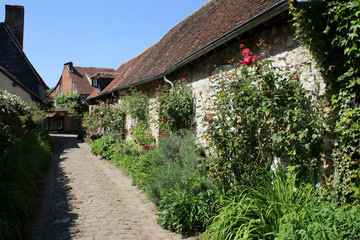 Fototapeta na wymiar Gerberoy - Les Plus Beaux Villages de France