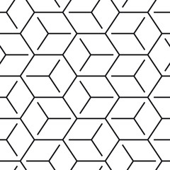 Isometric cube pattern