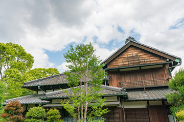 Fototapeta na wymiar 昔の日本家屋