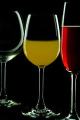 Weinglas, Wein, Glas, Licht