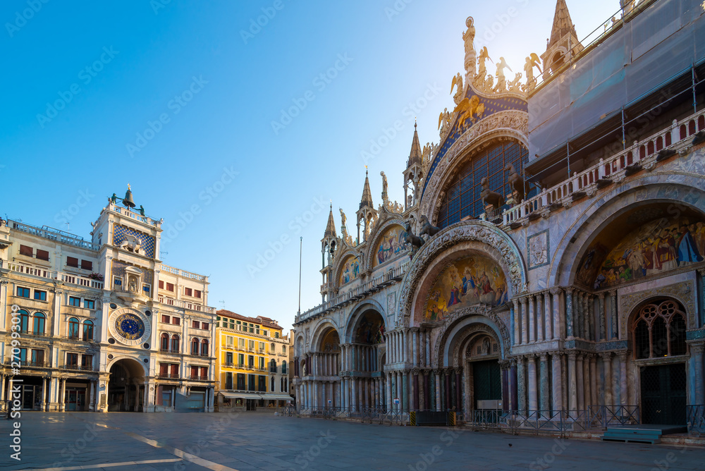 Sticker Church on San Marco square