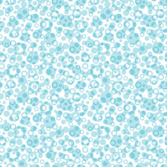 Abstract seamless pattern with randomly dots. Abstract background with little circles. Vector illustration.