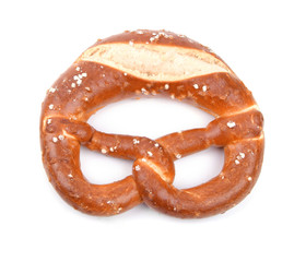 Pretzel isolated on white background