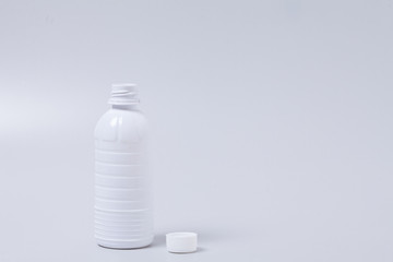 White medical bottle container 