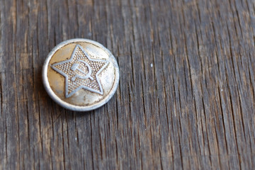 soviet military button