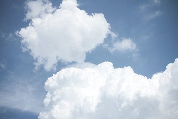 Heavy cloud over the sky before the rain