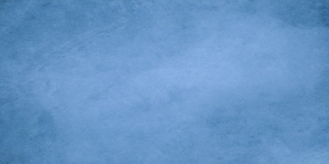 Blue wide grunge effect texture.