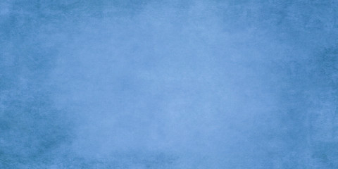 Blue wide grunge effect texture.