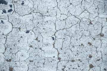 white cracked wall texture shot