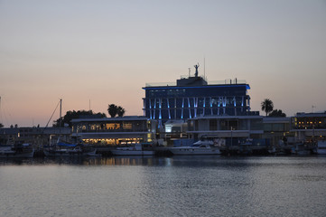The beautiful Old Port Limassol in Cyprus