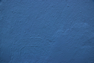 Fototapeta na wymiar blue painted concrete wall texture
