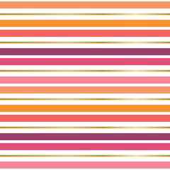 Naadloos patroon met horizontale strepen - Eenvoudig vetgedrukte horizontale strepen die patroonontwerp herhalen