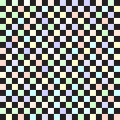 Fototapeta premium Checkerboard pattern. Seamless vector background