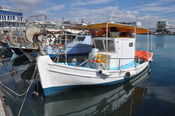 Fototapeta premium The beautiful Old Port Limassol in Cyprus
