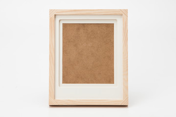 Fototapeta premium Blank photo frame isolated
