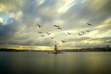 Maiden's Tower  Istanbul, Turkey (KIZ KULESI – SALACAK-USKUDAR)