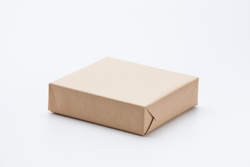 Gift box on white background