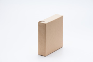 Gift box on white background