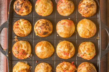 たこ焼き　octopus dough balls Takoyaki japanese food