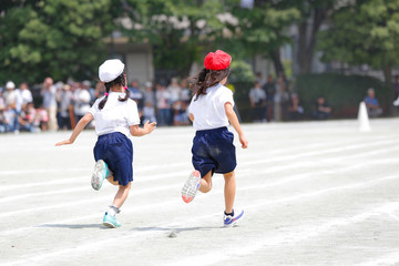 Fototapeta premium 小学校の運動会