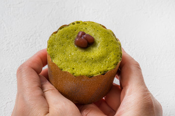 抹茶ケーキ　Japanese Powdered Tea (Matcha) Cake