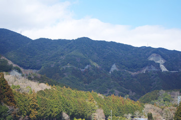 熊野路の荷坂峠