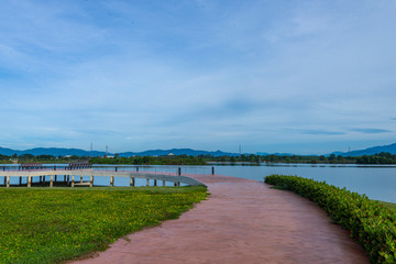 Walailak university park Nakhonsithammarat , Thailand.