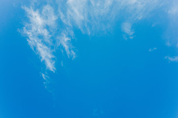 Naklejka premium air cloud in blue sky