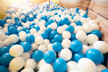 Ball pool at playground for kid