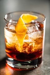 cocktail in the bar