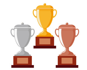 トロフィー　優勝　カップ　優勝カップ　金　銀　銅