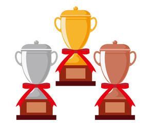 トロフィー　優勝　カップ　優勝カップ　金　銀　銅